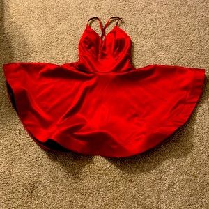Red Homecoming dress